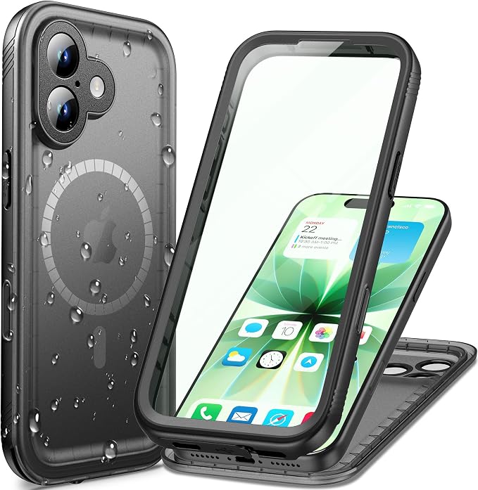Cozycase for iPhone 17 Waterproof Shockproof Dustproof Case by Cozycase