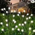 OZS 10 Pack Total 80 LED Solar Firefly Lights Fairy Outdoor by OZS