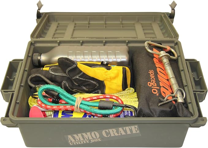 MTM ACR4-18 Ammo Crate Utility Box-Carry up to 65lbs of gear-Stackable design - Image 6
