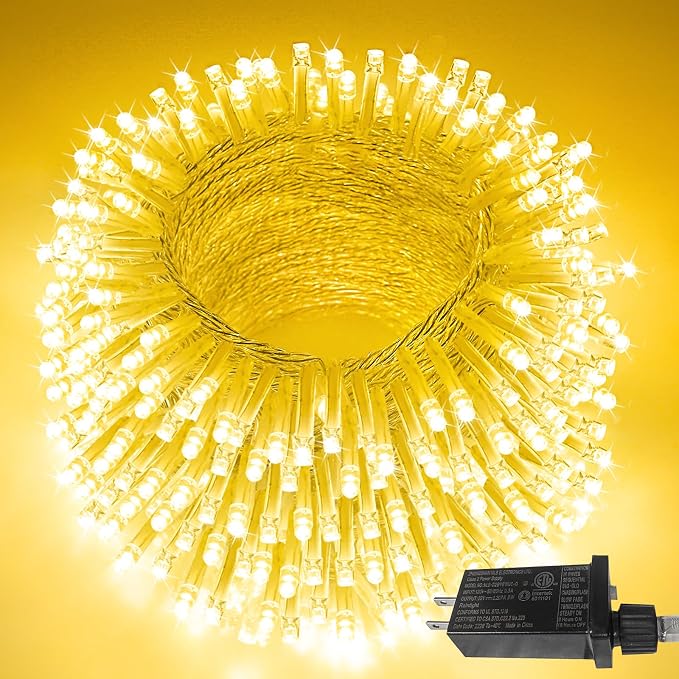 66FT 200LED Christmas String Lights Outdoor/Indoor, Extendable Twinkle Fairy by KAQ