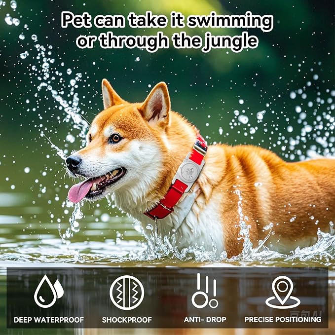 GOCII for Airtag Dog Collar Holder 2 Pack, Waterproof Dog Collar Holder for - Image 6