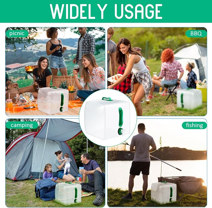 Reallnaive 3 Pack Collapsible Water Container - Image 7