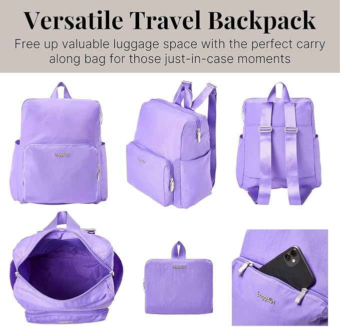 Carryall Packable Lightweight Travel Backpack 14x11" Folding Compact Nylon - Image 6