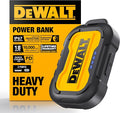 DEWALT Heavy Duty Portable Charger, Power Bank, Travel Worksite 10, 000 mAh by DEWALT