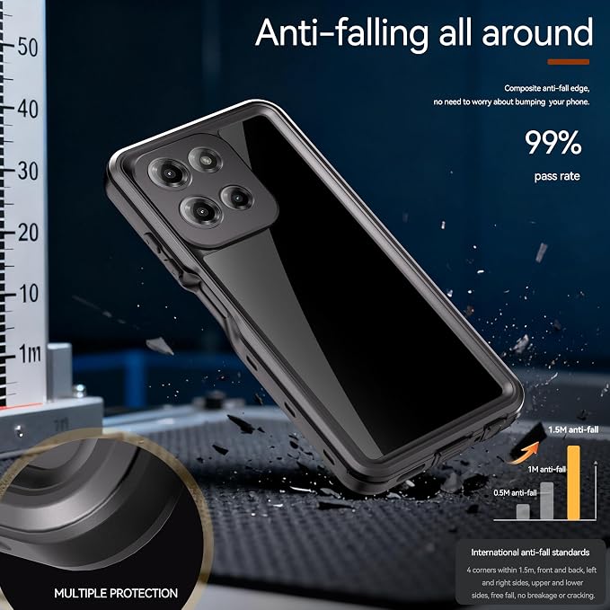Lunivop Compatible with Motorola Moto G Play 5G 2026 Case 6.7'' Waterproof - Image 5