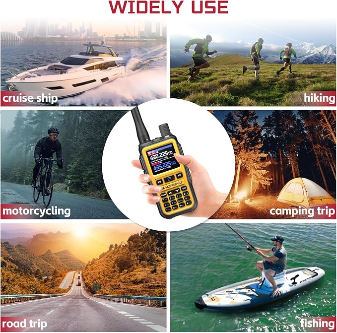 BAOFENG UV5RMINI Two Way Radio NOAA Weather Radio Dual PTT 999CH Survival APP - Image 8