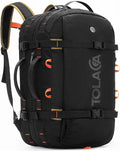 Tolaccea Travel Backpack for Men Women, 40L-50L Carry On Backpack by Tolaccea