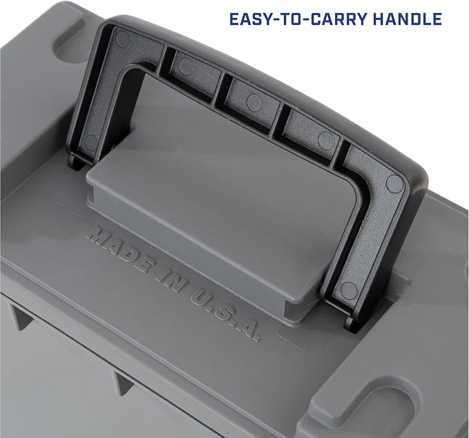 Sheffield 12628 Ammo Storage Box, Stackable .30 Cal Field Boxes, Water and Dust - Image 7