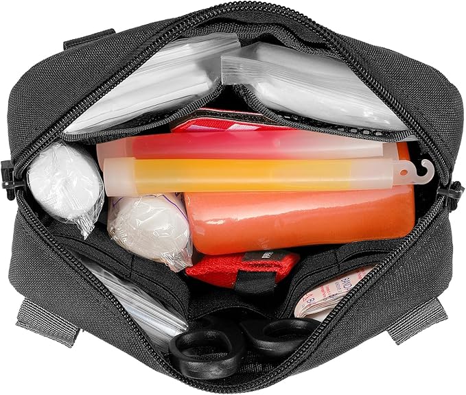 FRTKK Tactical Molle Admin Pouch Utility Laser Cut EDC Tool Pouch Bag - Image 5