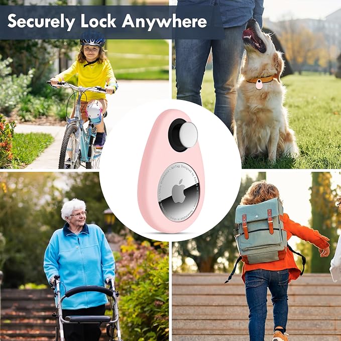 for Airtag Holder for Kids Baby Toddler Hidden 2 Pack GPS Tracker Case - Image 5