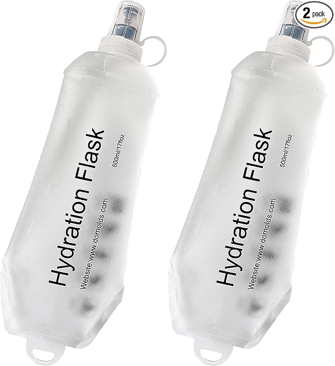 CLINTT 500ml Soft Flask, Foldable Running Water Bottle, TPU Folding Soft Water by CLINTT