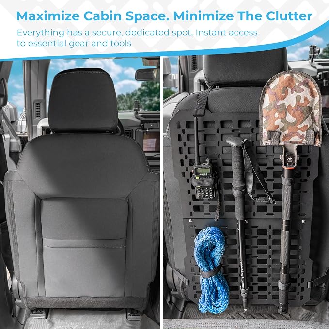 Rigid MOLLE Seat Back Organizer - Image 7