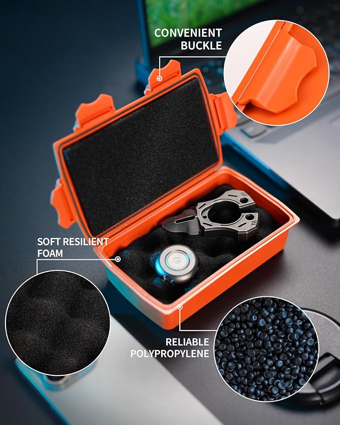 MecArmy B10 Edc Storage Box, Compact Waterproof Hard Case - Image 4