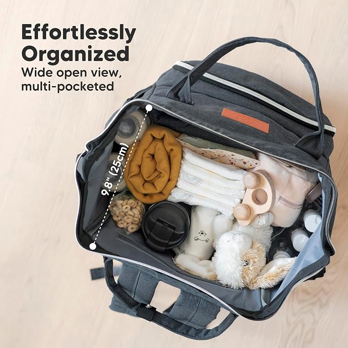 KeaBabies Baby Diaper Bag Backpack - Image 3