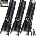 KINGCAESAR 3 Pack Flashlights 90, 000 High Lumens by KINGCAESAR