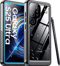 Temdan Designed for Samsung Galaxy S25 Ultra Case Waterproof, Built-in Lens & by Temdan