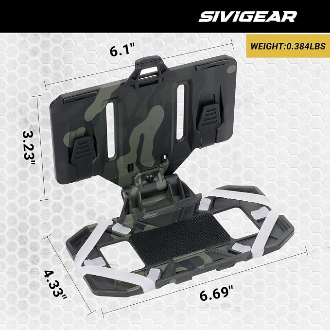 Tactical Molle Phone Holder for Plate Carrier Vest, Quick Release & Adjustable - Image 5
