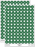 Compass Rose Nautical Star Navigation Map 200+ Round Stickers by Sniggle+Sloth