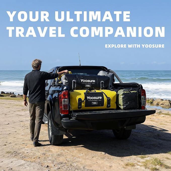 110L Waterproof Duffel Bag 35IN - Image 8