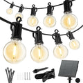 Minetom Solar Outdoor Lights - 38Ft 15 LED Waterproof Solar String Lights by Minetom