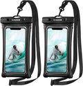 CACOE Floating Universal Waterproof Phone case 2 Pack-Up to 7.0", Phone Pouch by CACOE