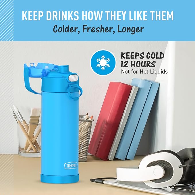 THERMOS FUNTAINER 16 Ounce Stainless Steel Vacuum Insulated Bottle - Image 5