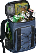 33 Cans Insulated Backpack Cooler by Unknown