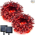 JMEXSUSS 2 Pack Solar String Lights Outdoor Waterproof, Total 66 FT 200 LED by JMEXSUSS