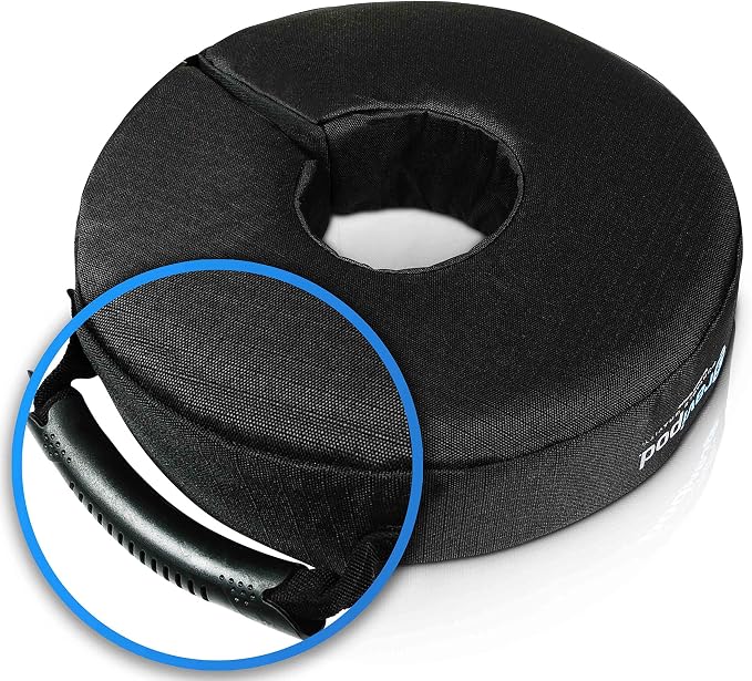 Gravipod 14" Mini Versatile Weight Bag, Easy One-Step Split-Ring Setup - Image 8