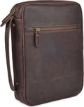 LEATHER VILLAGE Genuine Leather Bible Cover by LeatherVillage