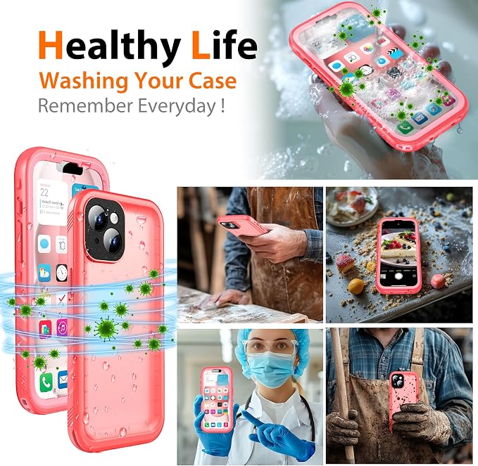 Cozycase for iPhone 15 Plus Waterproof Shockproof Dustproof Case - Image 8