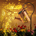 Ollny Solar Watering Can with Cascading Lights Outdoor Garden Decor, Birthday by Ollny