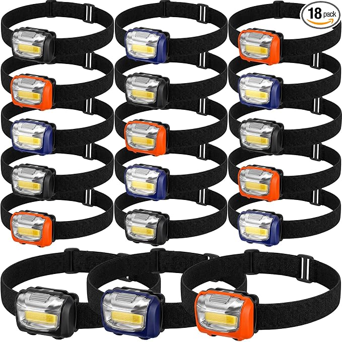 Macarrie LED Headlamps IPX4 Waterproof 3 Modes Headlamp Flashlight Bright Head by Macarrie