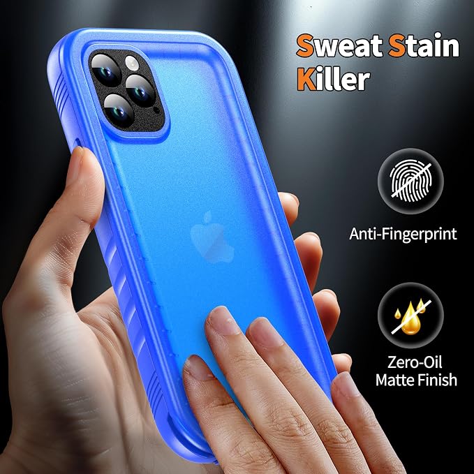 Cozycase Waterproof Case for iPhone 11 Pro Max, Shockproof Full-Body Rugged - Image 9