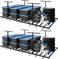 FLEXIMOUNTS 4x8 Overhead Garage Storage Rack by FLEXIMOUNTS