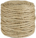 Tenn Well 5mm Jute Rope, 164 Feet 4Ply Twisted Thick Twine Rope by TennWell
