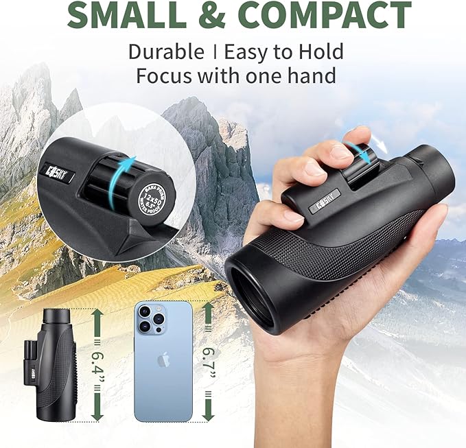 Gosky Titan 12X50 Monocular Telescope - Image 2