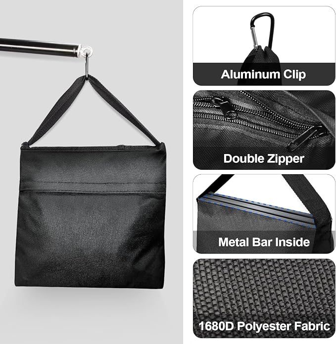 EMART Heavy Duty Sandbag Photo Studio Weight Bag Saddlebag Design - Image 5
