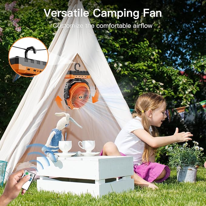 FRIZCOL 3-in-1 Camping Fan - Image 5