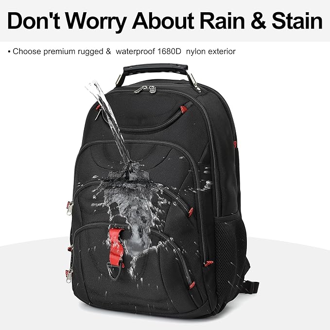 Boavan Laptop Backpack for men, 15.6 inch Laptop Bag - Image 6
