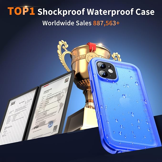 Cozycase Compatible with iPhone 12 Mini Waterproof Case - Image 8