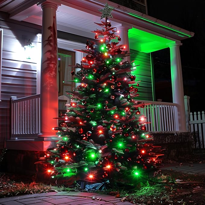 Brightown Battery Operated Christmas Lights 2 Pack 18 Feet 50 LED Clear Mini - Image 4