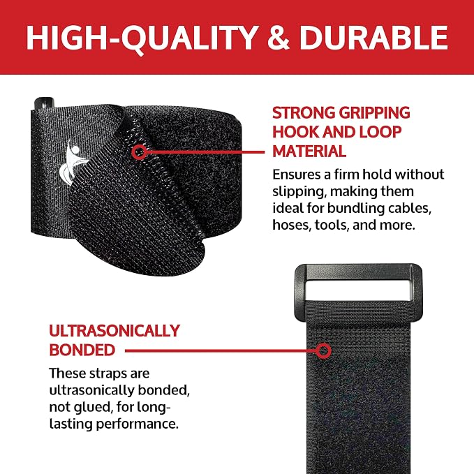 Reusable Cinch Straps 2" x 20" - Image 2
