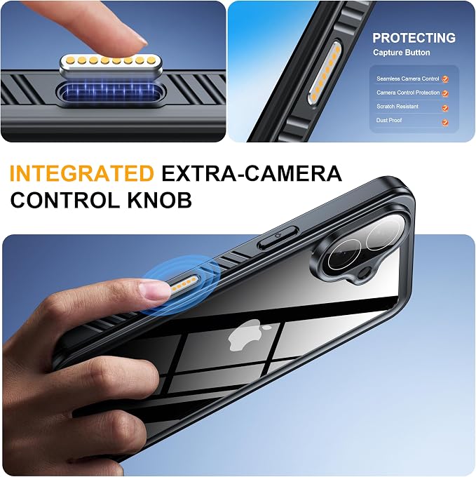 ANTSHARE for iPhone 17 Case, IP68 Waterproof Shockproof Case, - 12 FT Military - Image 6