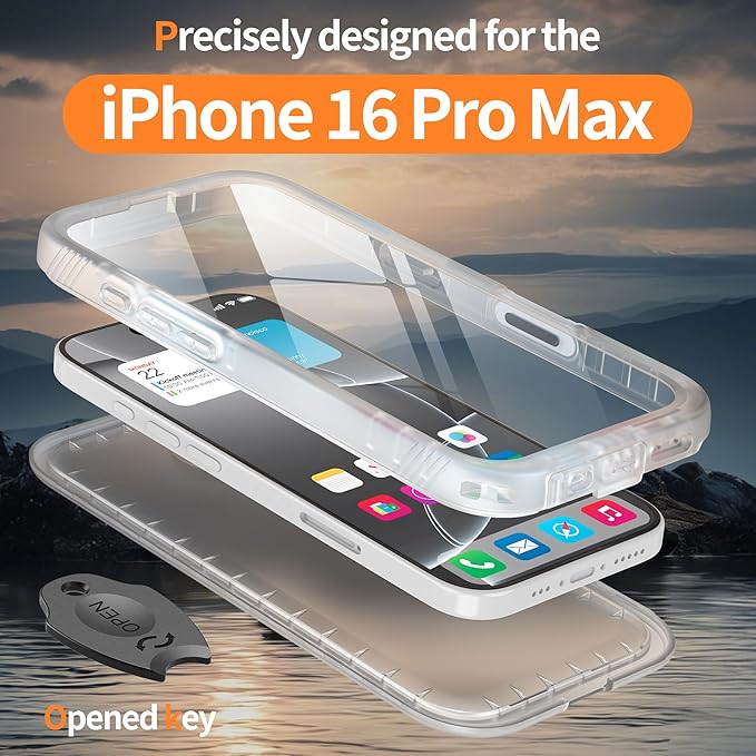 Cozycase for iPhone 16 Pro Max Case Waterproof - Image 2