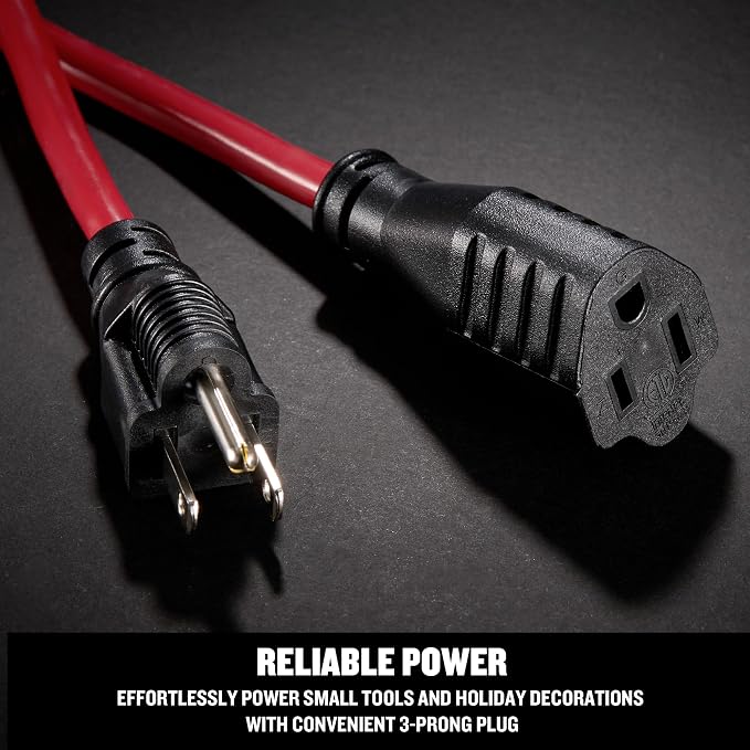 CRAFTSMAN 50 Ft. Indoor/Outdoor Extension Cord 16/3 SJTW, Waterproof Flexible - Image 7