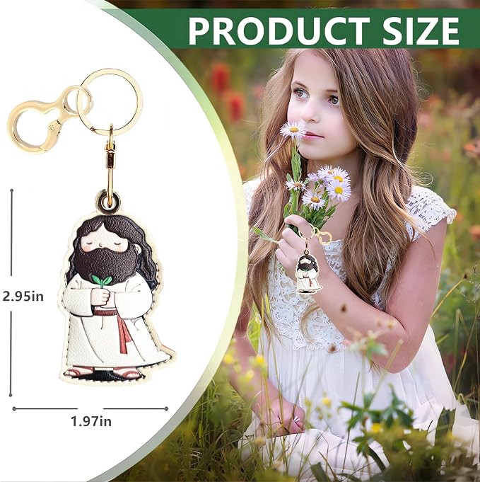 Leather Keychain Holder Case Compatible - Image 2