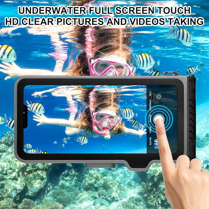 33ft Snorkeling Phone Case, Gen 4 IP68 Waterproof Housing - Image 5
