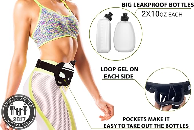 Q-RUN Hydration Running Belt - Image 4
