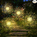 GIGALUMI Garden Decor Outdoor Lights 120LED 4Pack, Solar Garden Lights by GIGALUMI